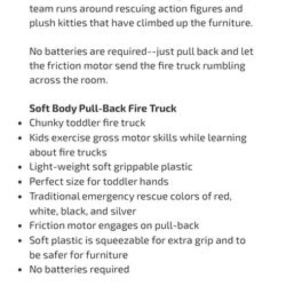 Kids Galaxy Pull Back Fire Trucks - Picture 4 of 5